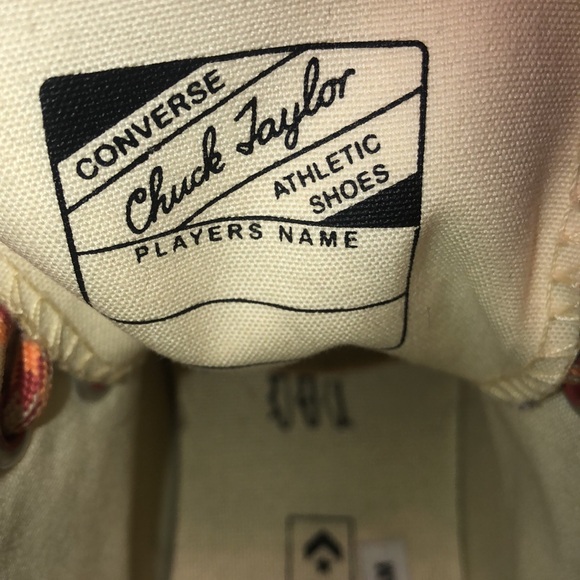 Used Converse Chuck Taylor All Star Women’s Size 8. Chuck 70 High Rhubarb Pie - Picture 11 of 13